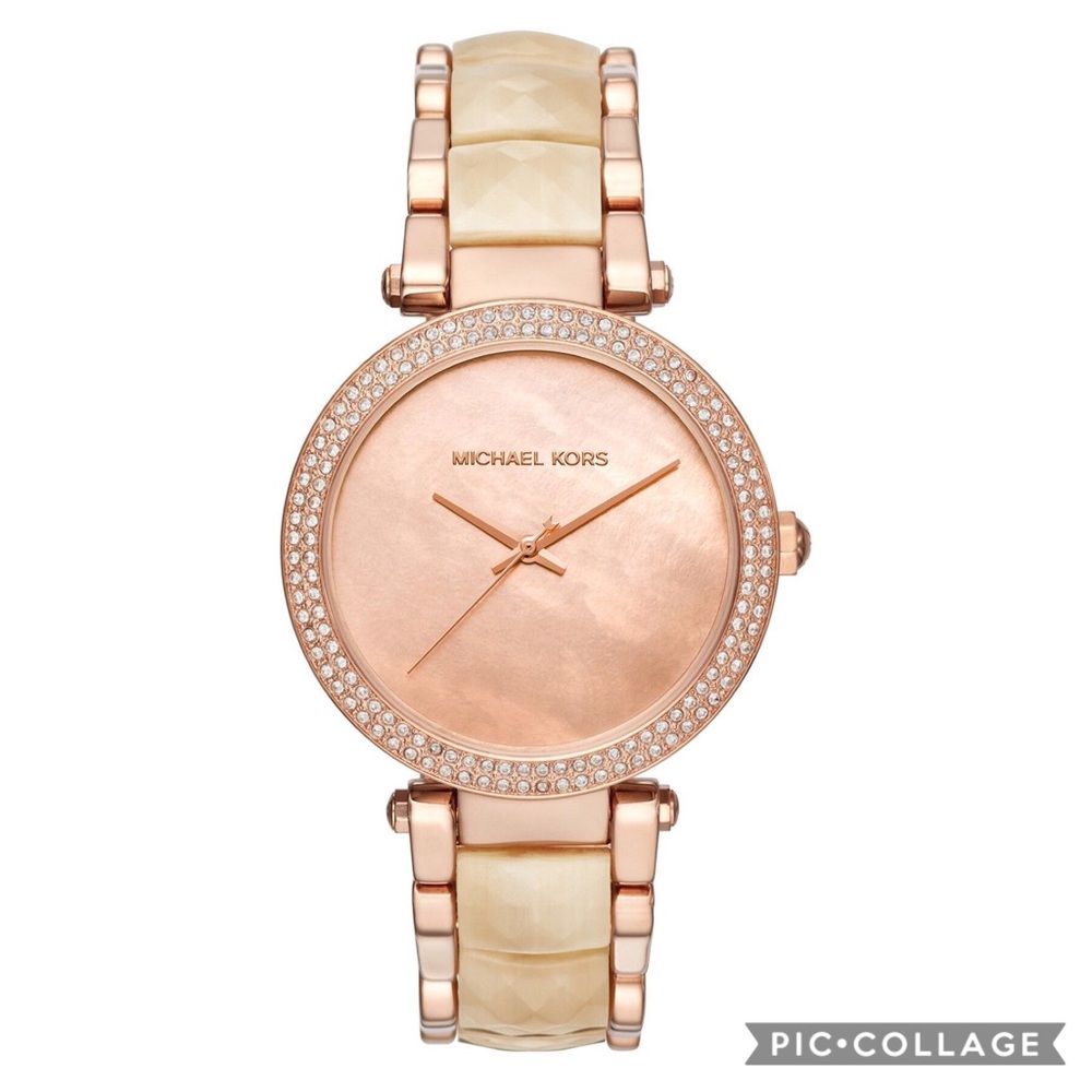 ✨New MK| Pearls & Crystals Accent Bracelet Watch - Picture 7 of 7